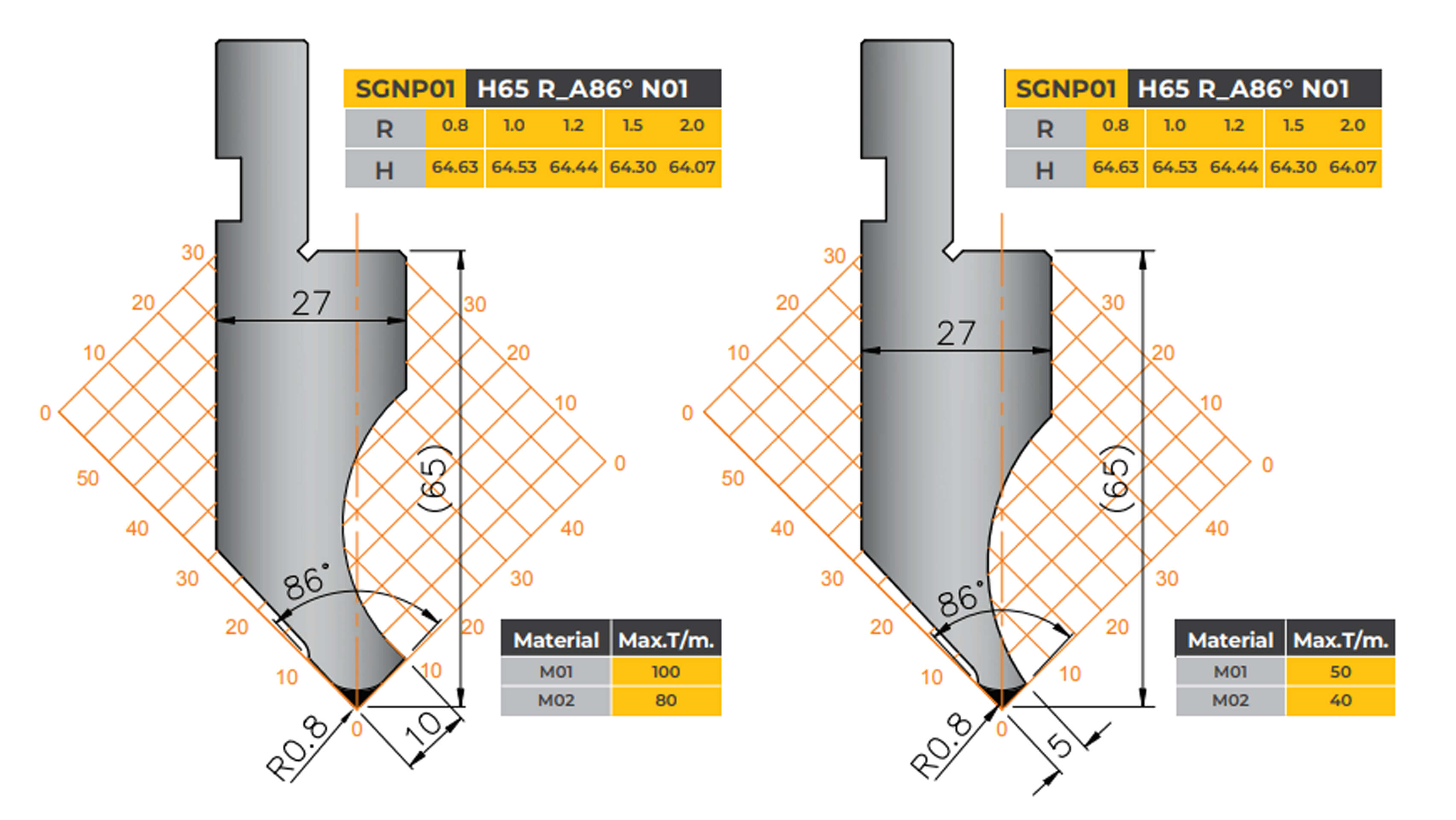 amada-type-tooling-semi-gooseneck-punch