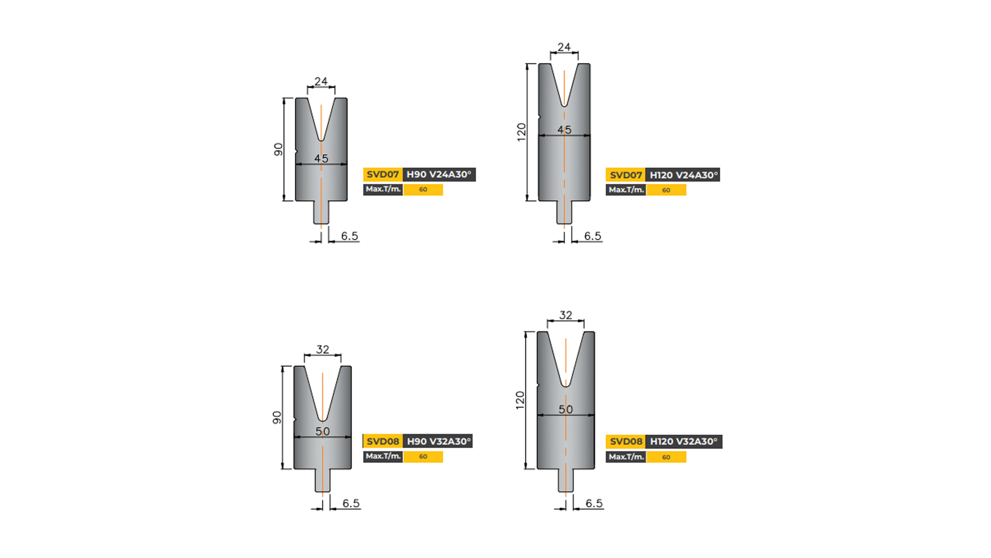 trumpf-type-die-single-vee-die